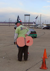 Mooning the Axis