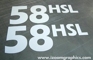Numbers and letters