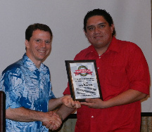Arty Gallegos - Worker of the Year